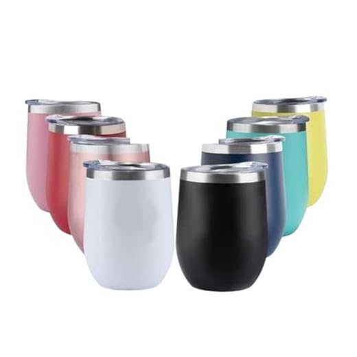 Copo Térmico Tipo Cuia 350 ml com tampa hermética anti vazamento aço inox sortidos (1)