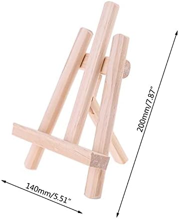 Wood Table Tablets Stand Painting Craft Wood Stand for Decoration image 4