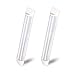 2pcs 90CM Néon LED, bapro 30W 3000LM Tube LED, IP66 Étanche Réglette LED, Blanc Neutre 4000K Tubes LED Fluorescents, Ultraslim Plafonnier LED, Luminaire Intérieur pour Garage, Bureau, Cuisine, Atelier