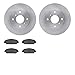Dynamic Friction Company Front Brake Rotors with 5000 Advanced Brake Pads 6502-59222