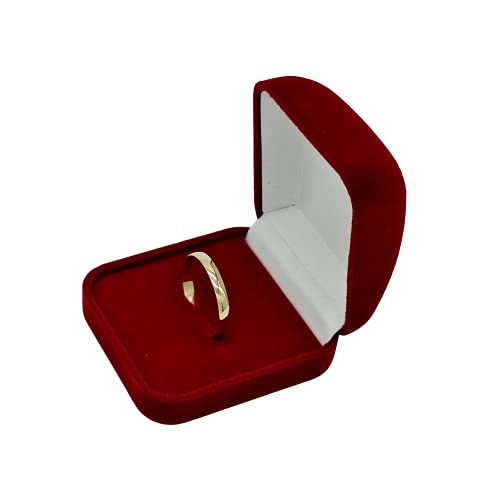 Par De Aliança Em Ouro 18k Peso Médio 2.0 Gramas (o Par)