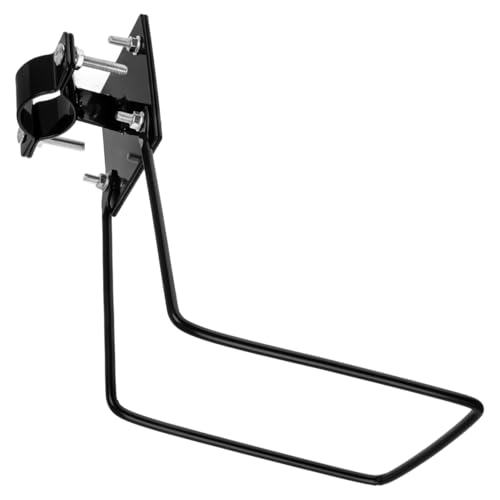 INOOMP Heavy Duty Iron Bike Front Rack Sturdy Bicycle Basket Holder for Electric and Mountain Bikes Easy Installation Versatile Support Design for Cycling