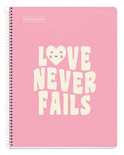Cahier rigide A4 Miquelrius grille 5x5 de qualité supérieure