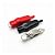 QMseller 10-Pack 20A Insulated Alligator Clips Electric Circuit Test Testing Crocodile Clamps(5 Red+5 Black)