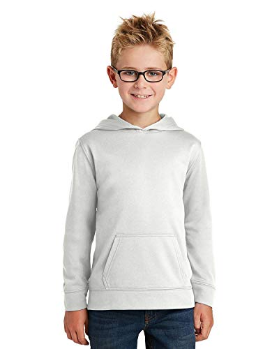 Port & Company Youth Fleece Pullover Hooded Sweatshirt