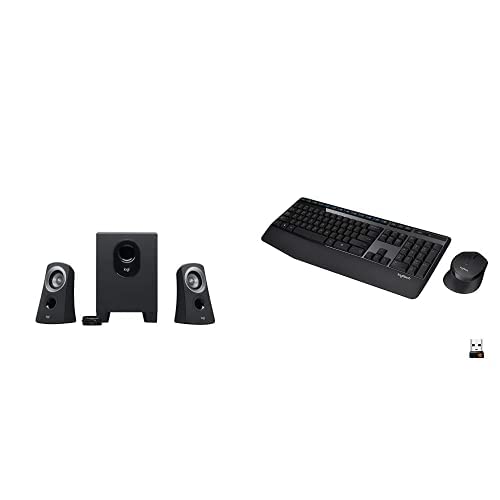 Logitech Z313 2.1 Speaker System + MK345 Wireless Keyboard & Mouse