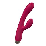 Portable Dual Head Soft Silicone Massage Device 10 Vibration Modes Rechargable Wellness Choice USB Charging, Ideal for Creating a Relaxation and Wellness Moment