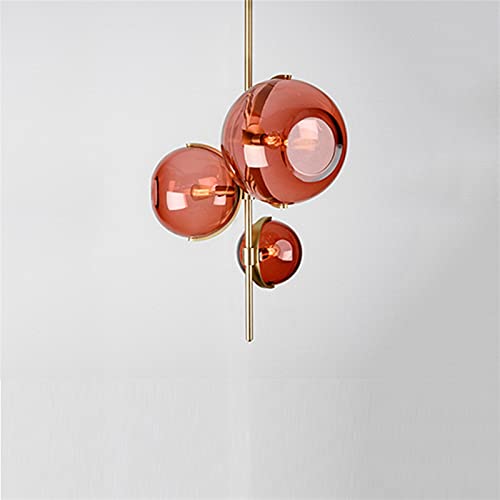 Lampes suspendues en Verre LED Modernes pour Cuisine et Salle à Manger
