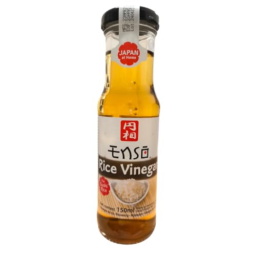 Vinagre De Arroz | Enso 150 Ml - Botella De Cristal, Sabor Suave Y Dulce, Vinagre De Arroz Para Sushi, Ideal Para Aderezos, Marinados Y Platos Agridulces, 100% Natural