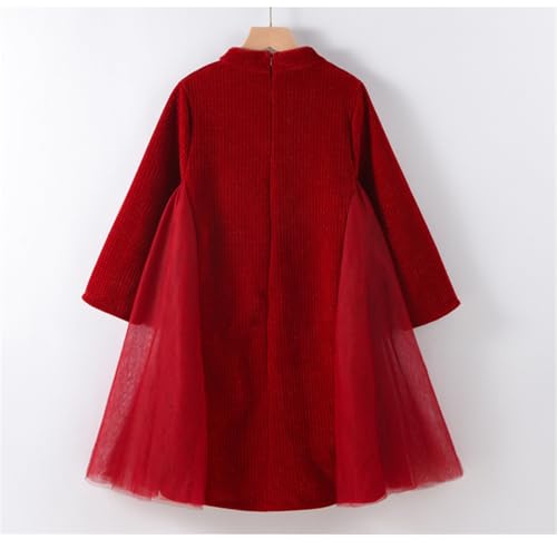 Mud Kingdom Girls Chinese Style Dresses Qipao Dress Traditional Tulle Dress2