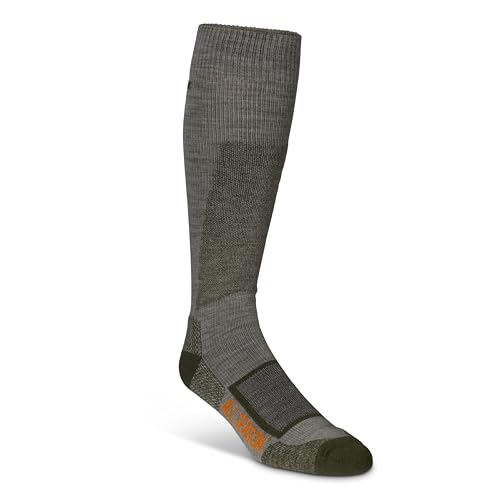 First Lite All-Season Merino Wool OTC Sock - Moisture Wicking Boot Socks for Hunting & Hiking, Made in USA