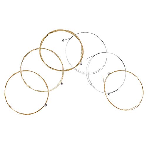 Denkerm Jeu de cordes de rechange professionnelles en acier inoxydable pour guitare folk classique, amateurs de guitare… - Les Beatles, Paul McCartney, John Lennon, RIngo Starr, George Harrison Denkerm Jeu de cordes de rechange professionnelles en acier inoxydable pour guitare folk classique, amateurs de guitare… – Image 4