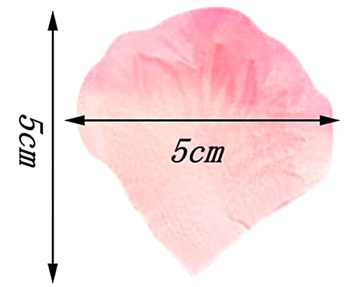 FLZONHUT 1500 Pack Petali di Rosa,Petali di Seta