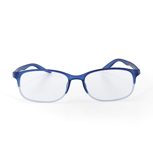 Image of DR.HARMANN'S READING GLASSES FITTED WITH BLUE BLOCK LENS (Model: Library 8 Computer Readers with Blue Light Blocking and Blue Rays filter)