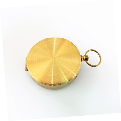 Brújula de Bolsillo Metálica Retro Multiuso para Camping miniatura 7