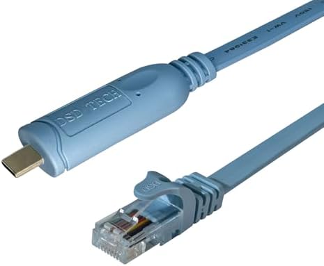 CAVO CONSOLE USB RJ45 da Cat5 Ethernet a Rs232 DB9 porta seriale COM