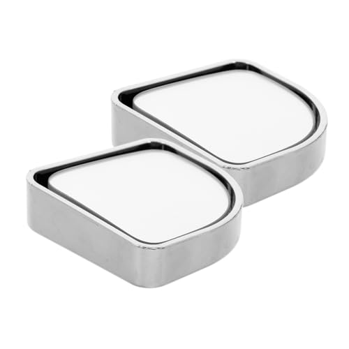 SWOOMEY 2 Espejos Retrovisores Para Puntos Ciegos Espejos Exteriores Espejos Para Puntos Ciegos Espejos Dobles Plegables Pequeños Espejos De Arrastre Para Puntos Ciegos Piezas De