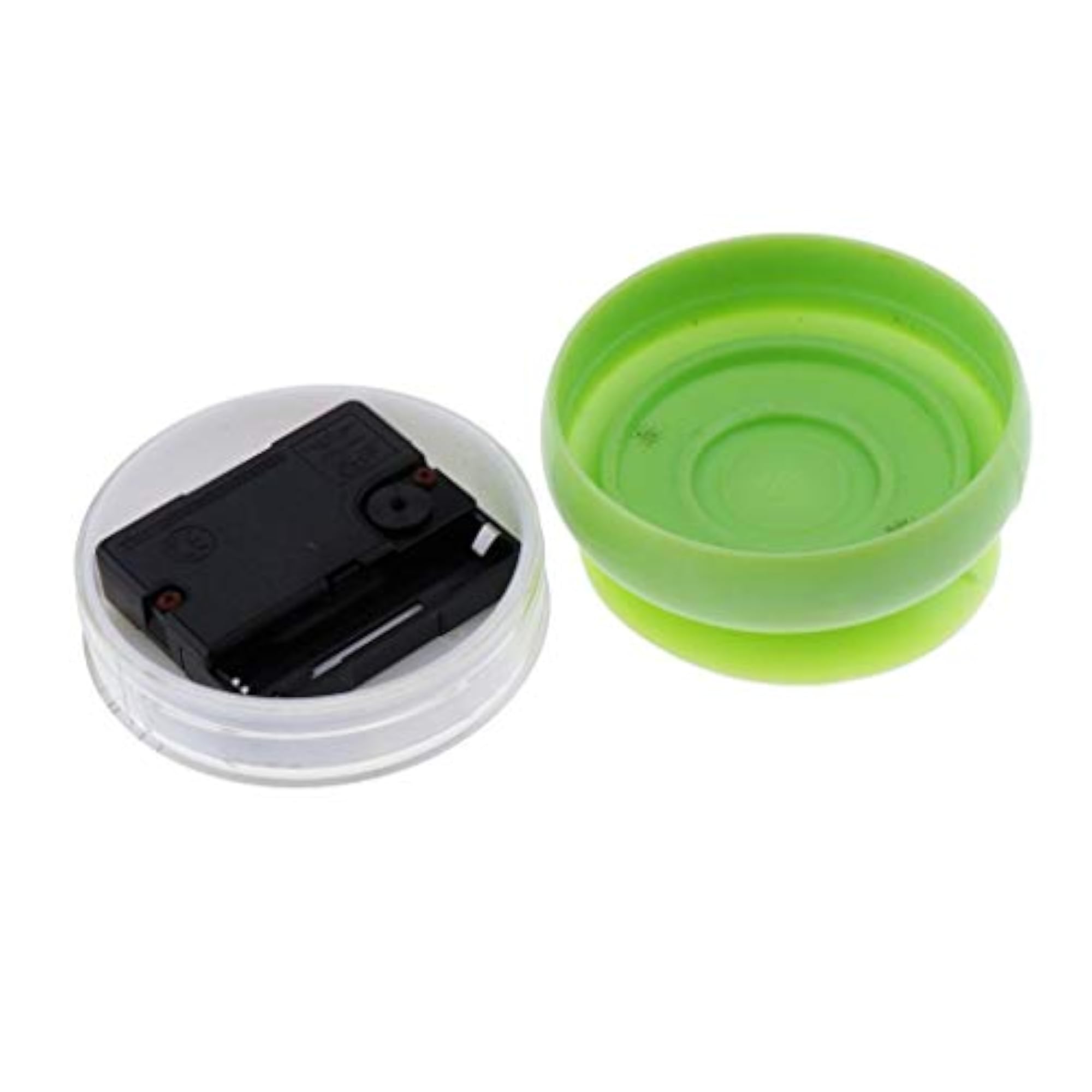 Silicone Waterproof Suction Cup Clock, Green