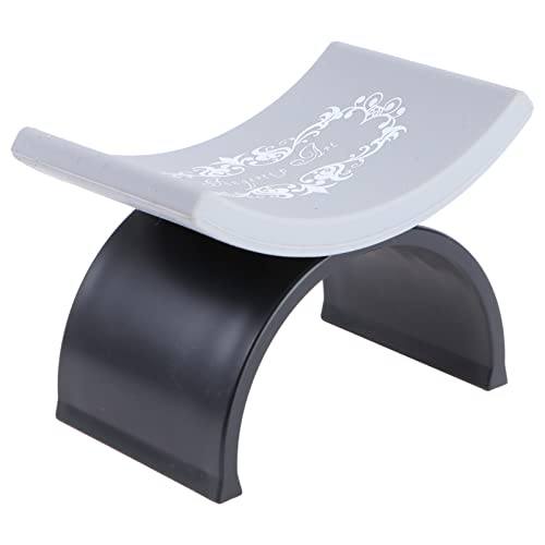 HAPINARY 1 Pc almohada de mano de silicona para arte de uñas maquina perforadora de uñas kit de cuidado de uñas accesorios manicura accesorio de manicura almohada de mano de uñas Black