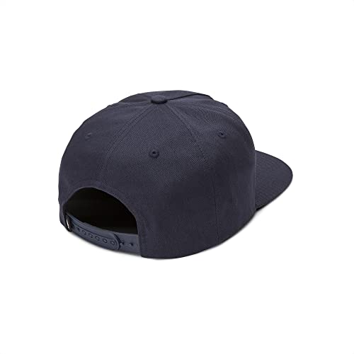 Image of Volcom Men's Snapback Hat - 6-Panel Twill Flat Brim Cap Adjustable Snap Closure