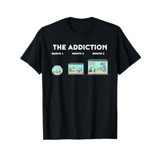 Aquarium Addiction Funny Aquarium T-Shirt