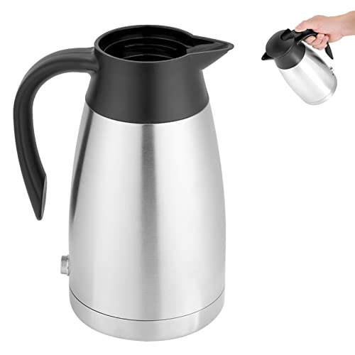 Tetera eléctrica de viaje para auto 12V acero inoxidable 1000 ml miniatura 7