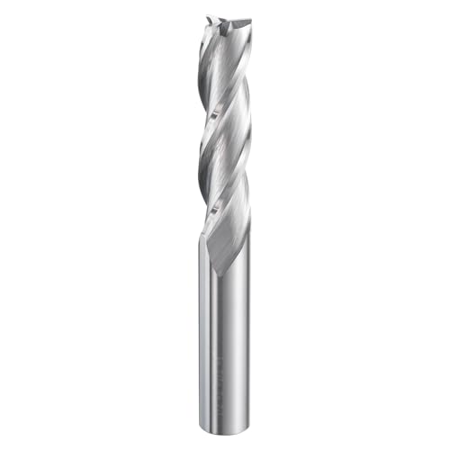 Broca de enrutador en espiral de vástago 1,27 cm carburo sólido fresado CNC