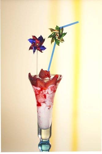 Papstar decoratieve picker/partyspiesen"Windmolen" (100 stuks) 17,5 cm, verschillende kleuren, van hout en aluminium, voor ijsbekers, cocktails, kinderverjaardagen, partydeco, 16688 - Image 3