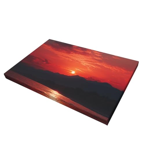 Impression sur toile paysage flamboyant affiche moderne haute définition - 2