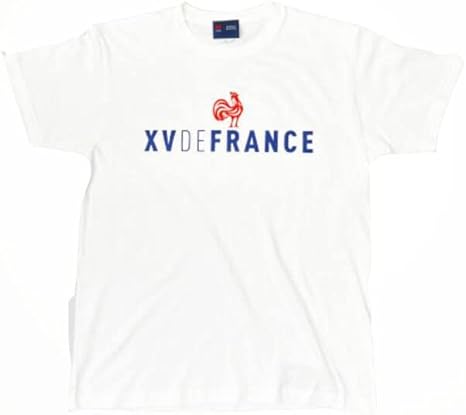 Amazon | フランス代表 XV DE FRANCE Tシャツ ホワイト (M