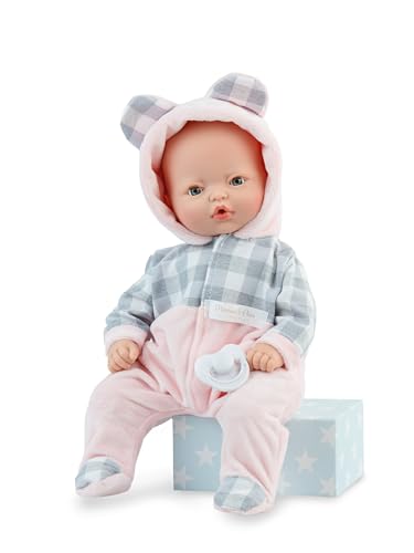 Trousse pour fille PITUS Baby Animals grand format rose pastel
