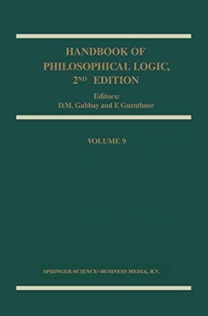 Handbook of Philosophical Logic: 9 Second Edition 2002 Edition-Wow! eBook