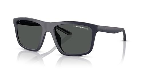Image of Armani Exchange mens Ax4149su Universal Fit Square Sunglasses
