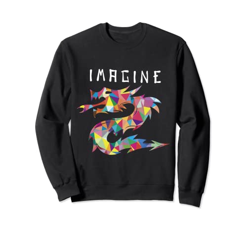 Imagine Fantasy Dragon Tattoo Style - Camiseta Sudadera
