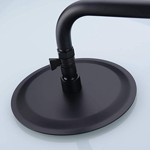 Shower Flow Control Valve, Brass Handle Shut Off Valves For Handheld Shower Head Or Rain Showerhead Or Handheld Bidet Sprayer, Water Volume Regulator Valve Oil Rubbed Bronze 2 Packs #TOP5