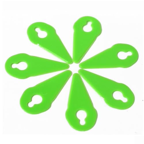 Lawnmower Plastic Cutting Blade,50 PCS Plastic Grass Trimmer Blades Durable Lawn Mower Replacement Blades Compatible with Gtech Grass Trimmer Strimmer ST01 ST02 ST04 ST05 ST20 GT3.0 GT4.0 GT50