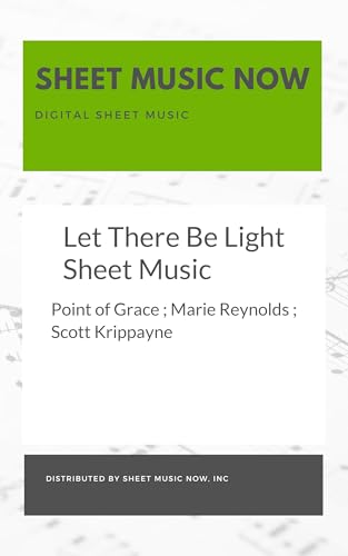 Let There Be Light Sheet Music (English Edition)