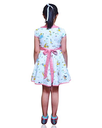 Image of Ivory Peach Frock 25x26 (L x B)