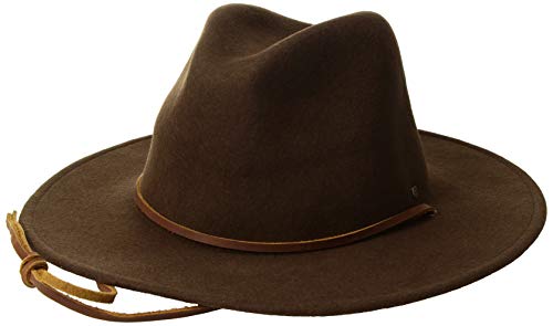 Wide Brim Felt Fedora Hat 