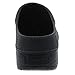 Dansko Kane Slip-On Mule Clog for Women - Lightweight Cushioned Comfort and Removable EVA Footbed with Arch Support - Easy Clean Uppers Kane Black/Black 9.5-10 M US