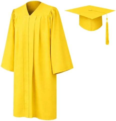 Raj Costume Graduation Dress for Kids with Gown, Cap & Sash | Graduation Day Fancy Dress Costume for Boys & Girls | School Annual Function & Ceremony Outfit