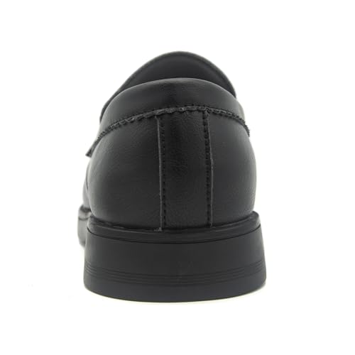 Men's Leather Penny Loafers Slip-on Casual Classic Lightweight Dress Shoes for Men4