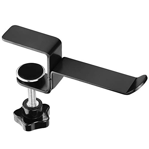 Bluecell Black Color Universal Metal Gaming Headphones Headset Hanger Mount Under Desk Hook