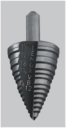 Lenox VB12 Vari-Bit 7/8 - 1-3/8 2-Flute Step Drill Bit with 3/8 Chuck Size