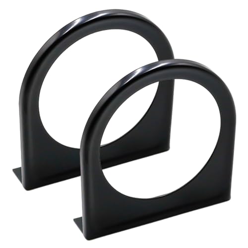 PRETYZOOM Support de Jauge 52 Mm en Fer Noir pour Tableau de Bord Voiture, Lot de 2 Pièces, Support de Montage Unique pour Compteur, Compatible Véhicules, Accessoire Décoration Intérieure