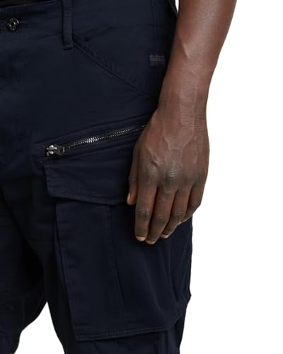 G-STAR RAW Men's Rovic Zip Relaxed Shorts, Blue (salute D08566-5126-C742), 30