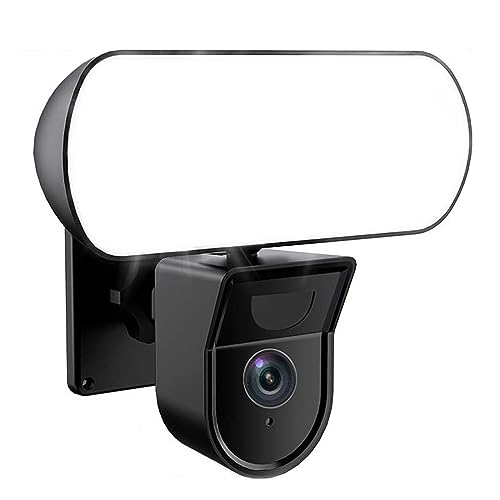 Cámara De Reflector Tuya De 3MP, WiFi, 10W, Lámpara De Pared For Jardín, Protección De Seguridad Impermeable For Exteriores, Luz Con Sensor Inteligente De Vigilancia(Tuya Camera 64G SD)