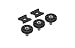 The 3+2 Set DREAMGRIP Original ¼ Track Nut Connector Original Bolt Screw (3 Bolts, 2 Track Connectors in a Pack)