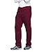 Cherokee Men's Originals Unisex Drawstring Cargo Scrub Pant, Wine, Large