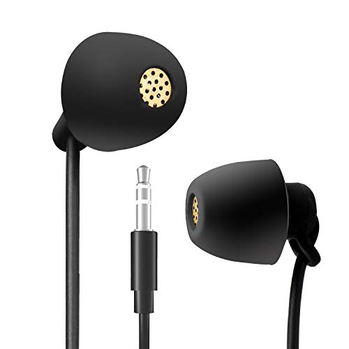 , In-Ear-Kopfhörer, Rauschunterdrückung, isolierend, Ohrstöpsel, aus Silikon, bequem und weich, zum Absperren von Schnarchen, Schlafen, Reisen,